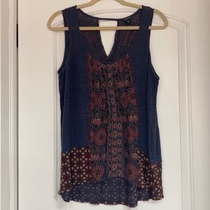 linen tank top.